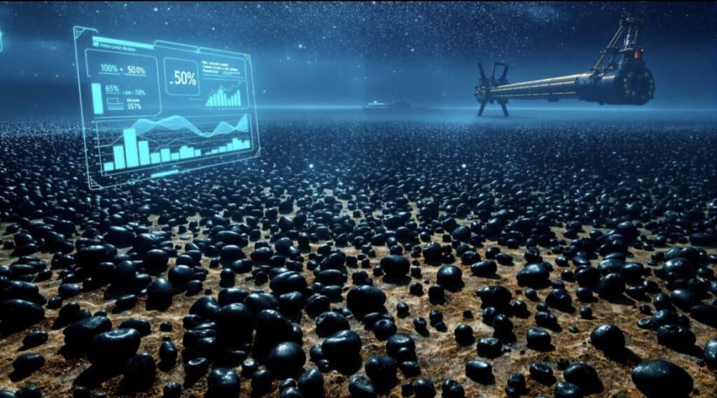 Nodules polymétalliques sur les plaines abyssales durée de vie du poulpe Dumbo dans les abysses